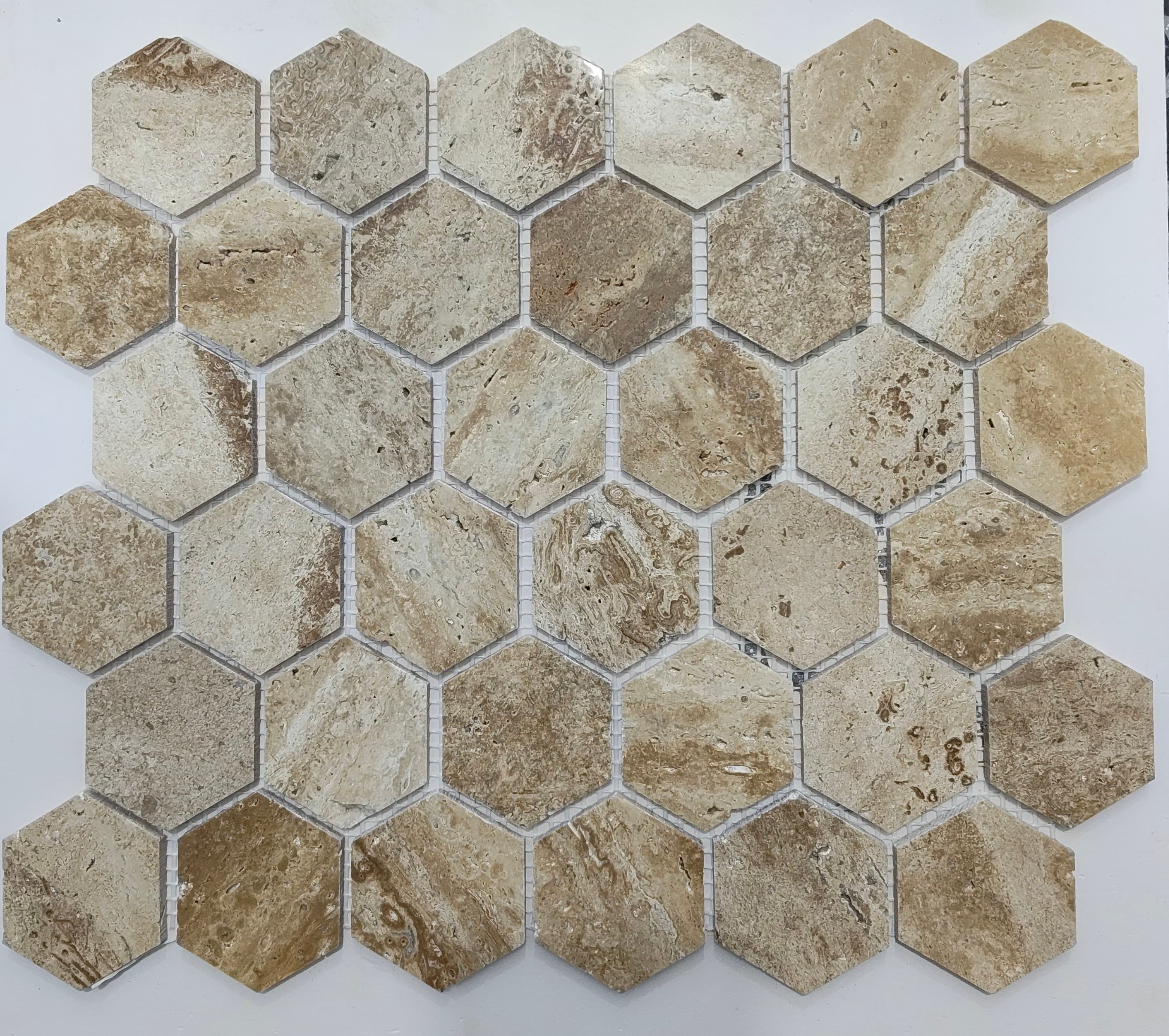 Travertin hex 48*48